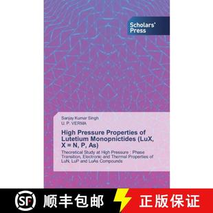 LuX High Properties 预订 Lutetium Pressure Monopnictides 9786138913924