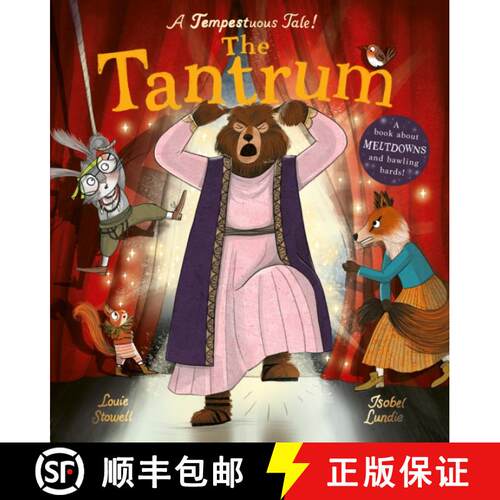 【3-4周达】精装 The Tantrum: A book about meltdowns and bawling bards! [9781838915902]