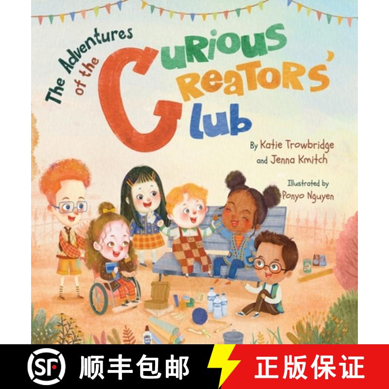 【2-3周达】The Adventures of the Curious Creators Club [9781967024018]