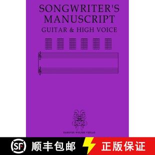 Manuscript Songwriter Voice 9781963247541 Guitar 4周达 High