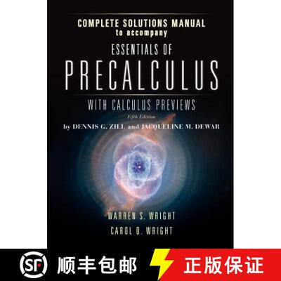【3-4周达】Essen of Prec W/Calc Prev 5e Inst Complete Sol Man [9781449650315]