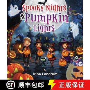 Nights Lights Spooky Kids 9781965666678 for and 3周达 Rhyming Halloween Pumpkin Toddlers Adventures