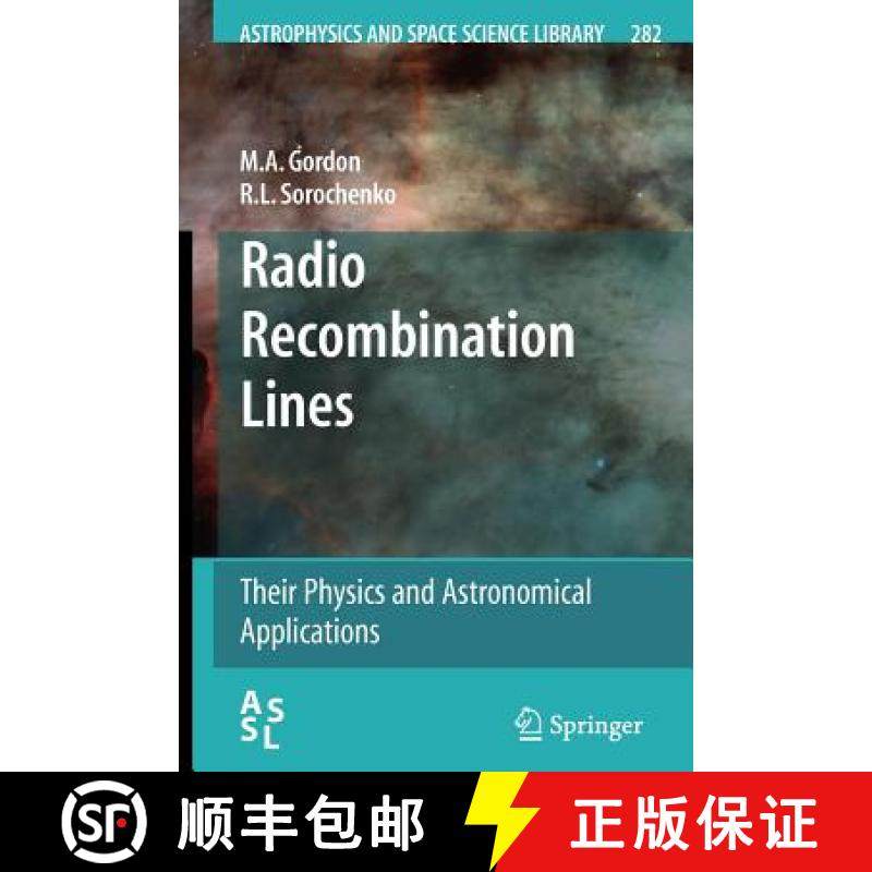【3-4周达】Radio Recombination Lines : Their Physics and Astronomical Applications [9780387096049]