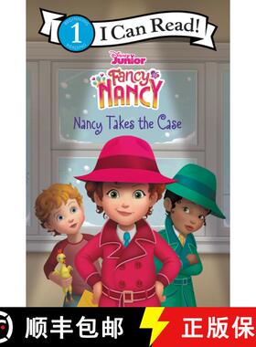 【3-4周达】Disney Junior Fancy Nancy: Nancy Takes the Case [9780062843937]