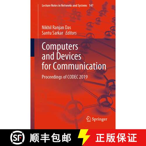 【3-4周达】Computers and Devices for Communication : Proceedings of CODEC 2019 [9789811583650]