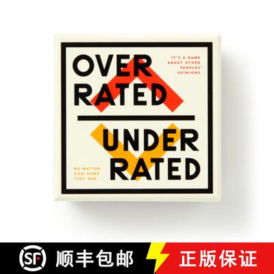 【3-4周达】Overrated / Underrated Social Game [9780735381209]
