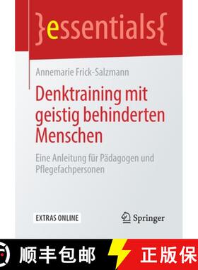【3-4周达】Denktraining mit geistig behinderten Menschen : Eine Anleitung für Pädagogen und Pflegef... [9783658280543]