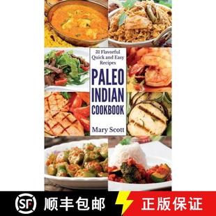 Recipes Cookbook Quick and Flavorful Indian 9780692209028 预订 Easy Paleo