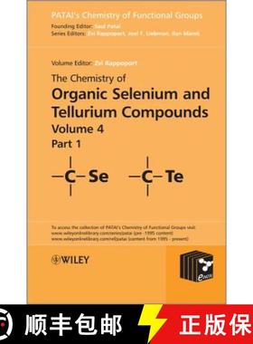 【3-4周达】The Chemistry Of Organic Selenium And Tellurium Volume 4, Part 1 And 2 Set [Wiley化学化工] [9781118336939]