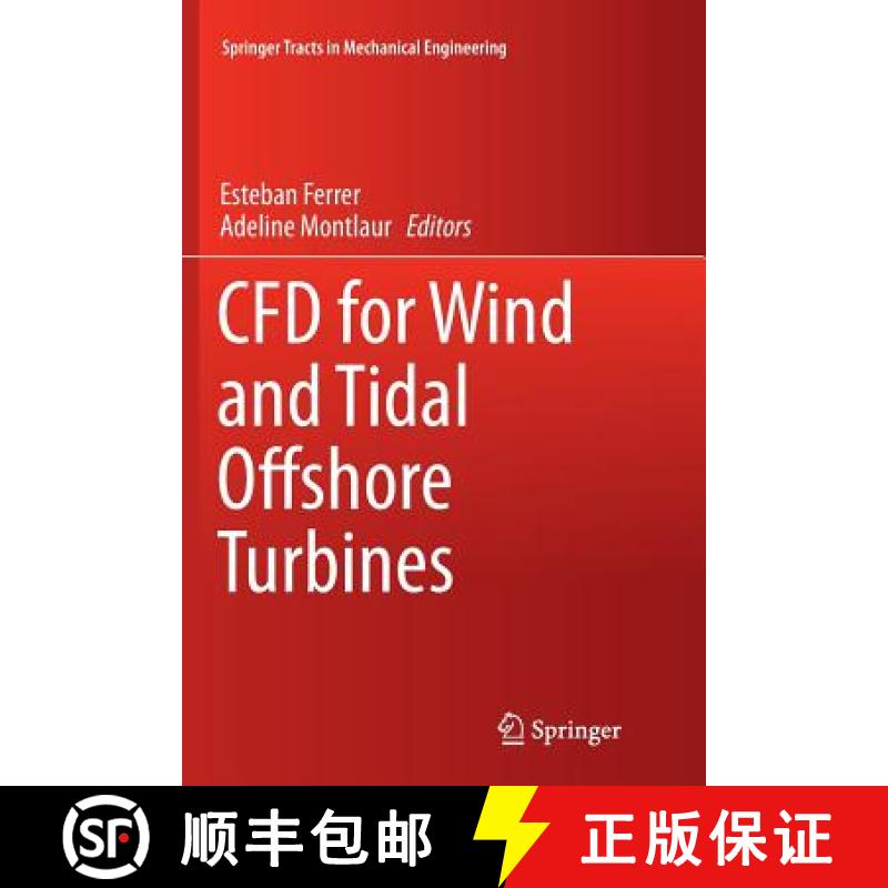 【3-4周达】Cfd for Wind and Tidal Offshore Turbines [9783319365619]