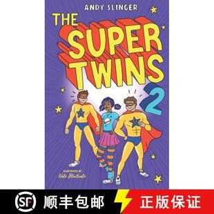 Superhero 9781838101329 The Middle Twins 3周达 Super story grade