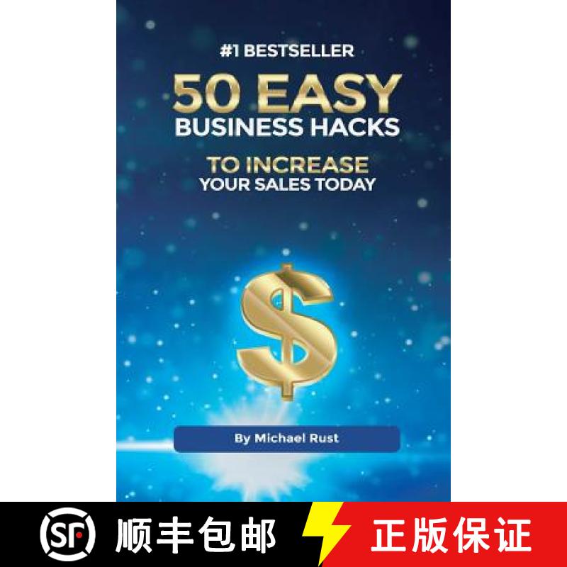 预订 50 Easy Business Hacks to Increase Your Sales Today [9781527234000]