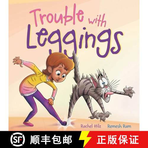【3-4周达】Trouble with Leggings: A Kid's Story Picture Book About a Girl and Her Farm Animals [9781990531415]