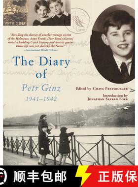 【3-4周达】The Diary of Petr Ginz: 1941-1942 [9780802143600]