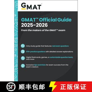 【3-4周达】GMAT Official Guide 2025 - 2026: Book + Online Question Bank [9781394333868]