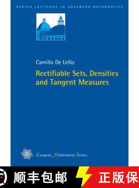 预订 Rectifiable Sets, Densities and Tangent Measures [9783037190449]