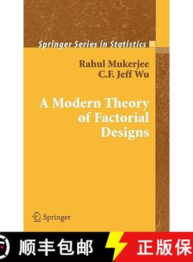 【3-4周达】A Modern Theory of Factorial Design [9780387319919]
