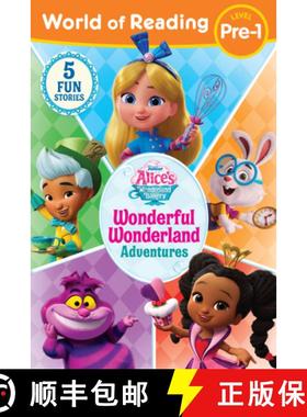 【3-4周达】World of Reading: Alice's Wonderland Bakery: Wonderful Wonderland Adventures, Level Pre-1 [9781368084581]