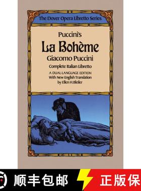预订 Puccini's La Boheme (the Dover Opera Libretto Series) [9780486246079]