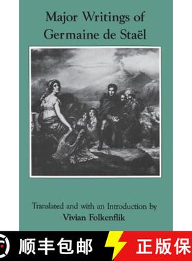 【3-4周达】Major Writings of Germaine de Staël [9780231055871]
