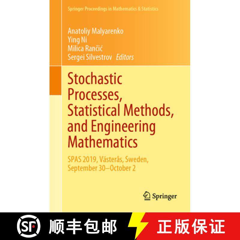 【3-4周达】Stochastic Processes, Statistical Methods, and Engineering Mathematics: Spas 2019, Väster... [9783031178191]