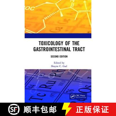 【3-4周达】Toxicology of the Gastrointestinal Tract, Second Edition [9781138360167]