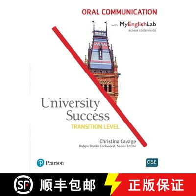 【3-4周达】University Success Oral Communication, Transition Level, with Myenglishlab [With Access Code] [9780134400273]