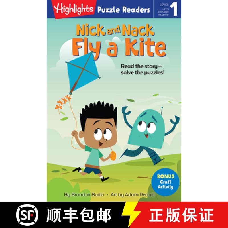 【3-4周达】Nick and Nack Fly a Kite [9781644721124]