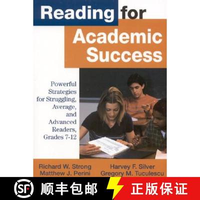 【2-3周达】Reading for Academic Success: Powerful Strategies for Struggling, Average, and Advanced Re... [9780761978343]