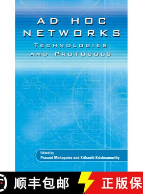 【3-4周达】AD HOC NETWORKS : Technologies and Protocols (Softcover reprint of hardcover 1st ed. 2005)... [9781441935557]