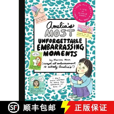 【3-4周达】Amelia's Most Unforgettable Embarrassing Moments [9780689870415]