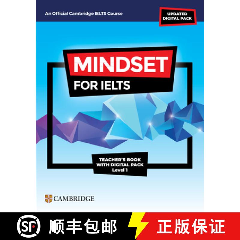 【3-4周达】Mindset for Ielts with Updated Digital Pack Level 1 Teacher's Book with Digital Pack [9781009280334]