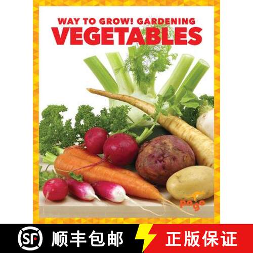 【3-4周达】精装 Vegetables [9781620312339]