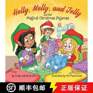 Magical Molly 9781489748638 Pajamas Christmas the Jolly and Holly 预订