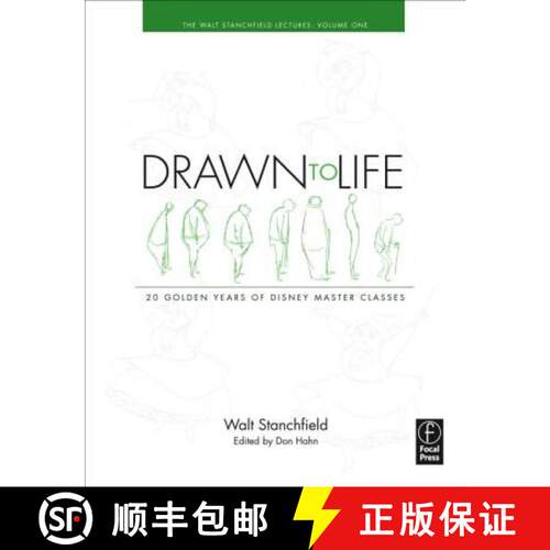 【3-4周达】Drawn to Life: 20 Golden Years of Disney Master Classes Volume 1: Volume 1: The Walt Stanc... [9780240810966]