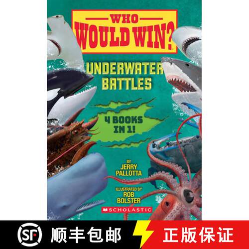 【3-4周达】精装 Who Would Win?: Underwater Battles [9781546159223]
