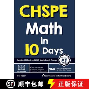 CHSPE 9781646122578 Course The 3周达 Most Math Crash Effective Days