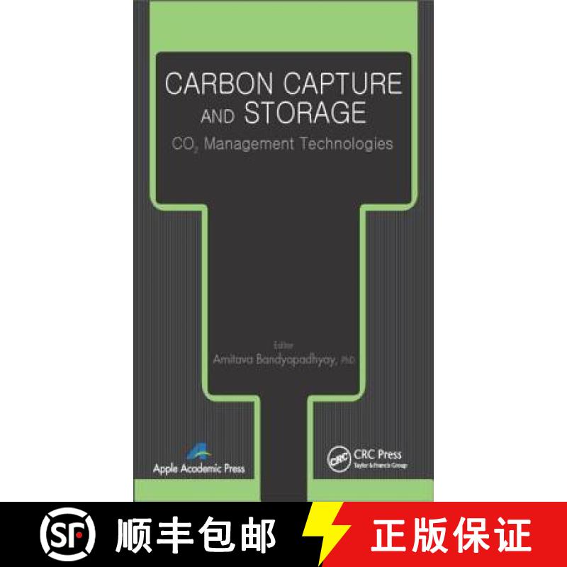 【3-4周达】Carbon Capture and Storage : CO2 Management Technologies [9781771880213]