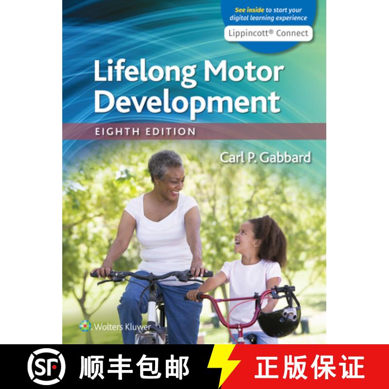 【2-3周达】Lifelong Motor Development 8e Lippincott Connect Print Book and Digital Access Card Package [9781975169428]