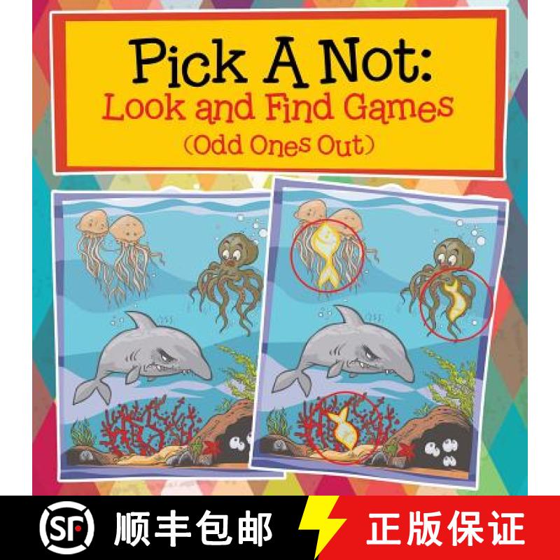 【3-4周达】Pick A Not: Look and Find Games (Odd Ones Out) [9781682128640]