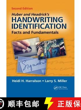 【3-4周达】Huber and Headrick's Handwriting Identification: Facts and Fundamentals, Second Edition [9780367778255]