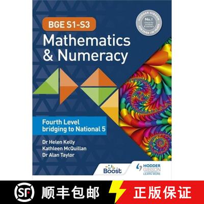 【3-4周达】BGE S1–S3 Mathematics & Numeracy: Fourth Level bridging to National 5 [9781398308817]