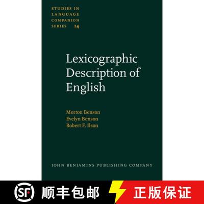 【3-4周达】Lexicographic Description of English [9789027230140]