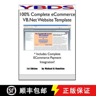 【3-4周达】100% Complete Ecommerce VB.Net Website Template [9780983417422]