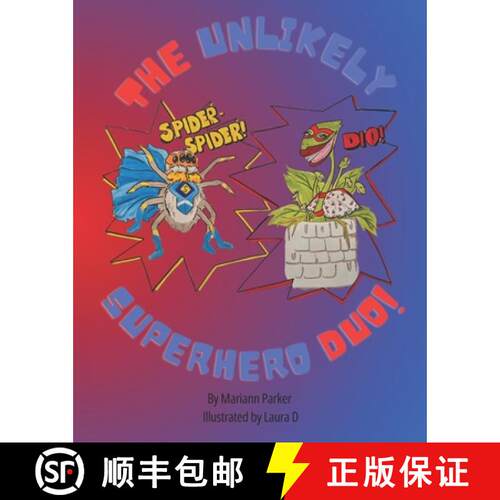 【3-4周达】The Unlikely Superhero Duo [9781764000710]