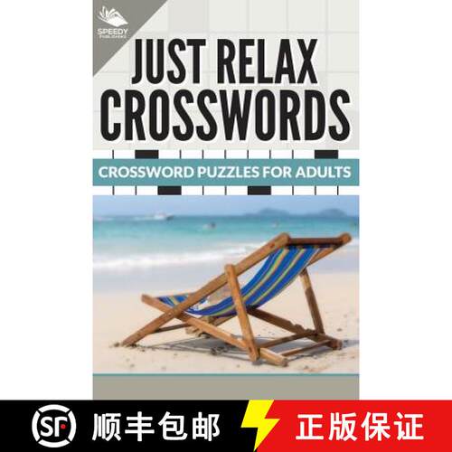 【3-4周达】Just Relax Crosswords: Crossword Puzzles For Adults [9781682609231]