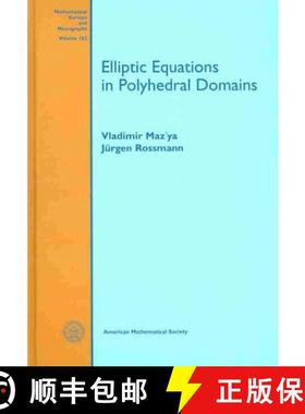 【3-4周达】Elliptic Equations in Polyhedral Domains (Mathematical Surveys and Monographs) [9780821849835]