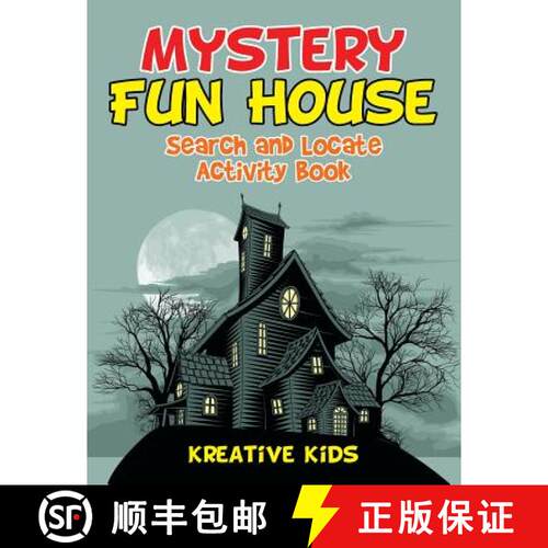 【3-4周达】Mystery Fun House Search and Locate Activity Book [9781683770008]