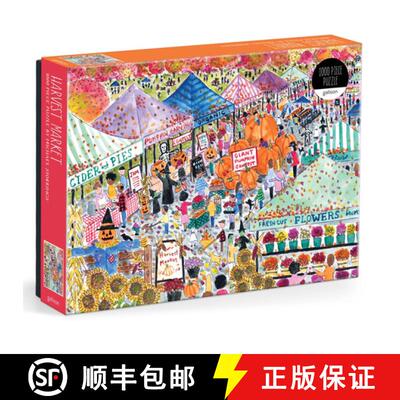 【3-4周达】Michael Storrings Harvest Market 1000 Piece Puzzle [9780735386631]