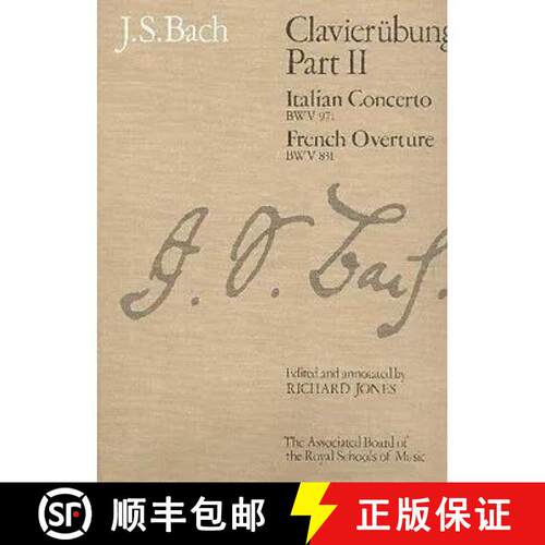 【3-4周达】ClavierÃ¼bung, Part II (Italian Concerto, French Overture) [9781854728357]